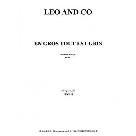 EN GROS TOUT EST GRIS