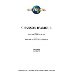 CHANSON D’AMOUR