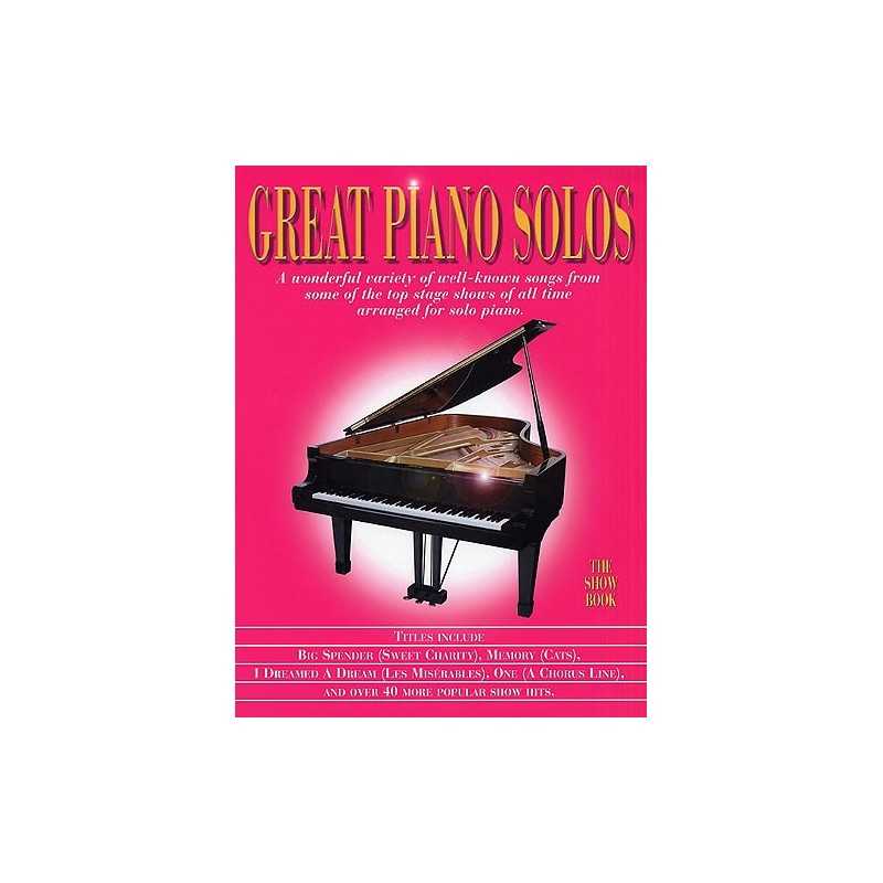GREAT PIANO SOLOS THE SHOW BOOK