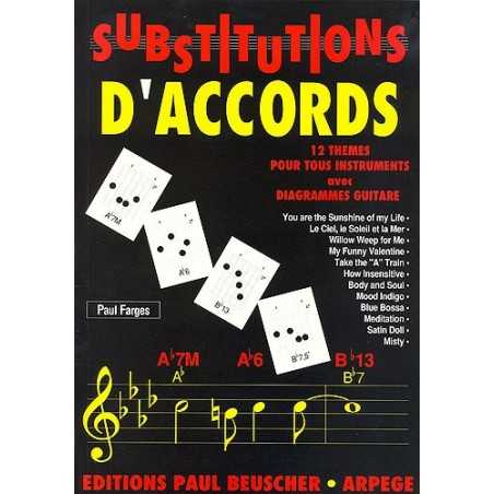SUBSTITUTIONS D'ACCORDS