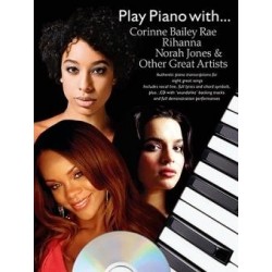 PLAY PIANO WITH... CORINNE BAILEY RAE, NORAH JONES, RIHANNA, KT