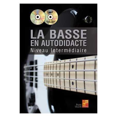 LA BASSE EN AUTODIDACTE - NIVEAU INTERMÉDIAIRE (+CD+DVD)