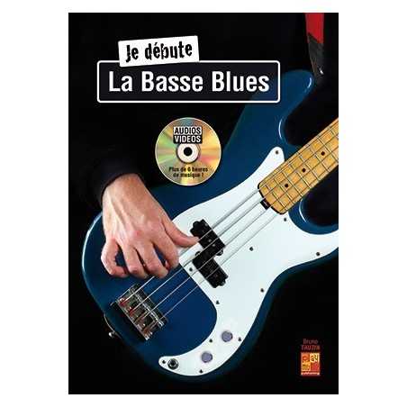 JE DÉBUTE LA BASSE BLUES (+CD)