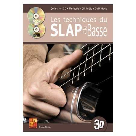 LES TECHNIQUES DU SLAP À LA BASSE EN 3D (+CD+DVD)
