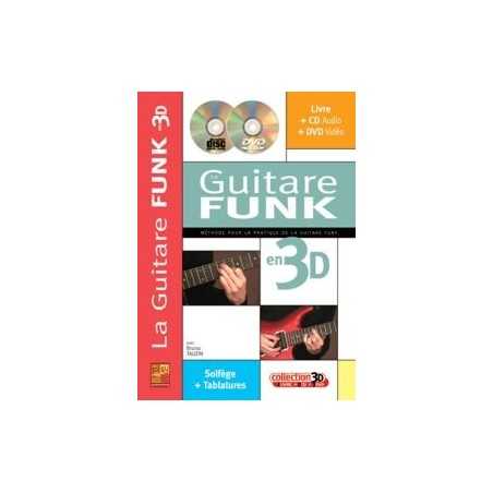 LA GUITARE FUNK EN 3D (+CD+DVD)