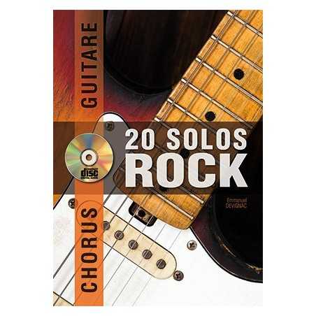 CHORUS GUITARE - 20 SOLOS DE ROCK (+CD)