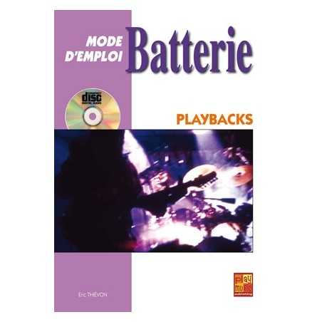 BATTERIE MODE D'EMPLOI - PLAYBACKS (+CD)