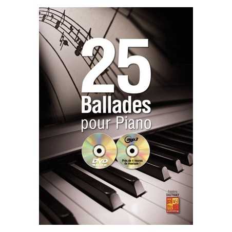 25 BALLADES POUR PIANO (+CD+DVD)