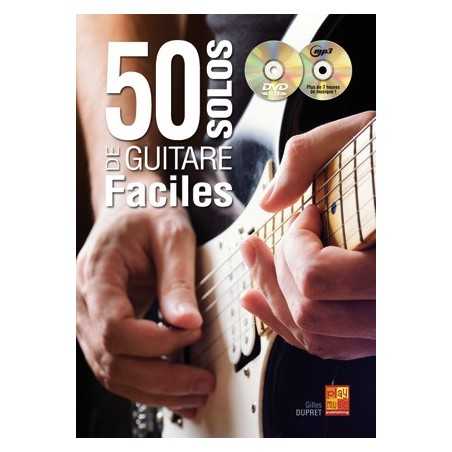50 SOLOS DE GUITARE FACILES (+CD+DVD)