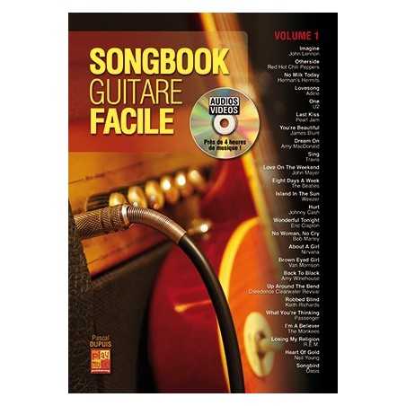 SONGBOOK GUITARE FACILE - VOLUME 1 (+CD)