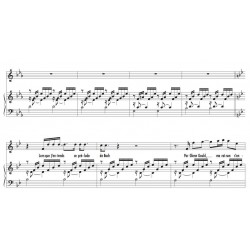 Partition Prélude de Bach de Jean-Claude Vannier Maurane PDF