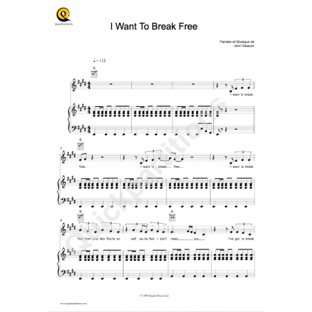 I WANT TO BREAK FREE