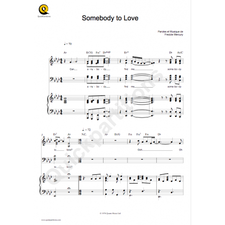 SOMEBODY TO LOVE