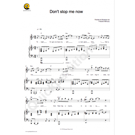 DON'T STOP ME NOW
