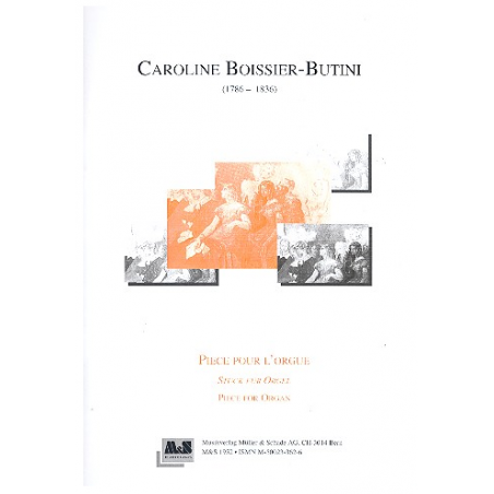 PIÈCE POUR L'ORGUE