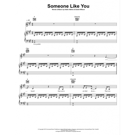 SOMEONE LIKE YOU
