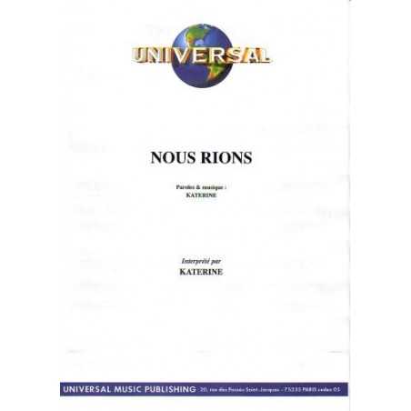 NOUS RIONS
