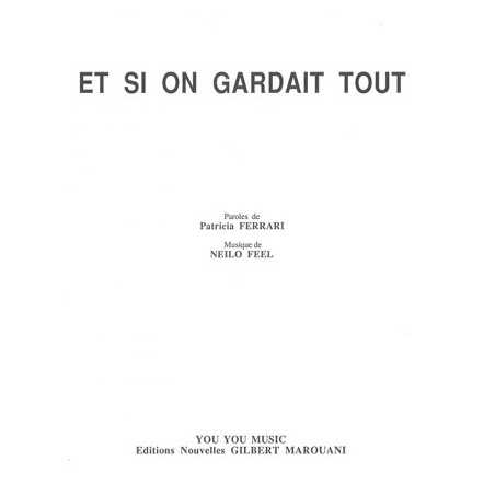 ET SI ON GARDAIT TOUT