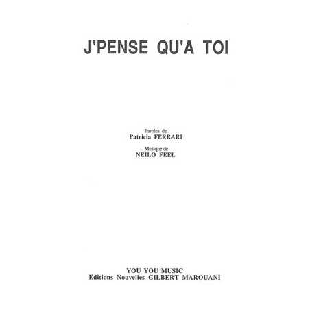 J'PENSE QU'À TOI
