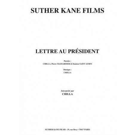 LETTRE AU PRÉSIDENT