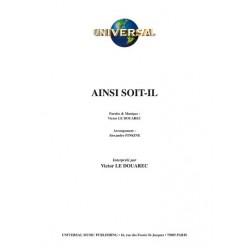 AINSI SOIT-IL