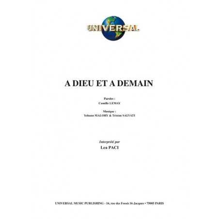 ADIEU ET A DEMAIN