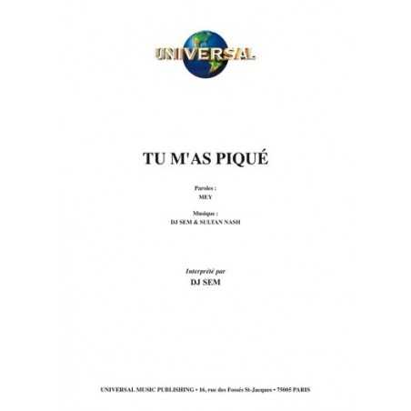 TU M'AS PIQUÉ
