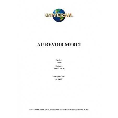 AU REVOIR MERCI
