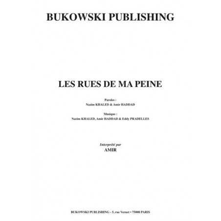 LES RUES DE MA PEINE