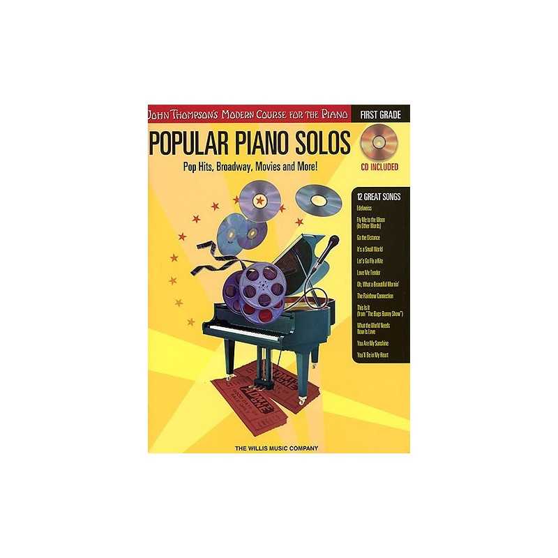 POPULAR PIANO SOLOS (+ CD)