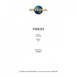 Sheetmusic VIOLET Ninho