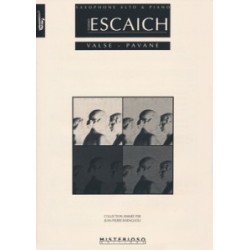 Partition VALSE PAVANE Thierry Escaich