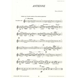 Sheetmusic CHORAL ANTIENNE Thierry Escaich