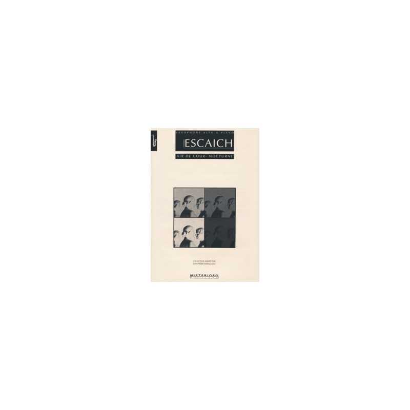 Sheetmusic AIR DE COUR NOCTURNE Thierry Escaich