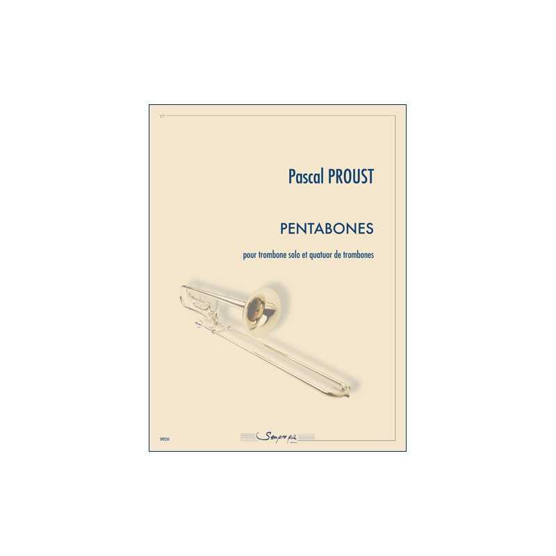 Sheetmusic PENTABONES Pascal Proust