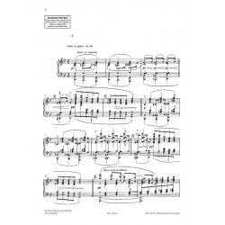 Songbook CLAUDE DEBUSSY PRÉLUDES