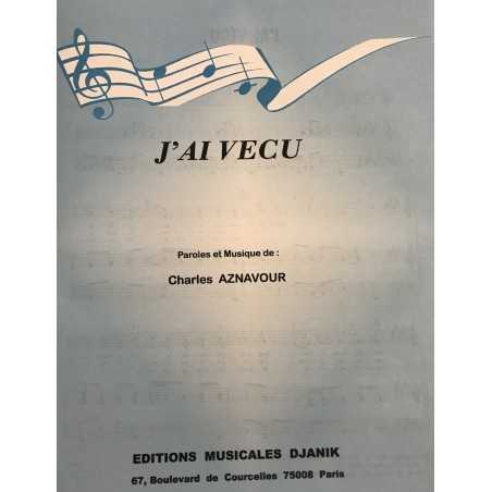 J'AI VÉCU