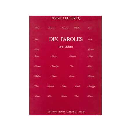 10 PAROLES