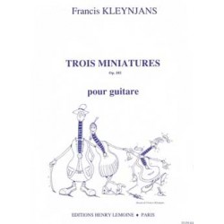 TROIS MINIATURES