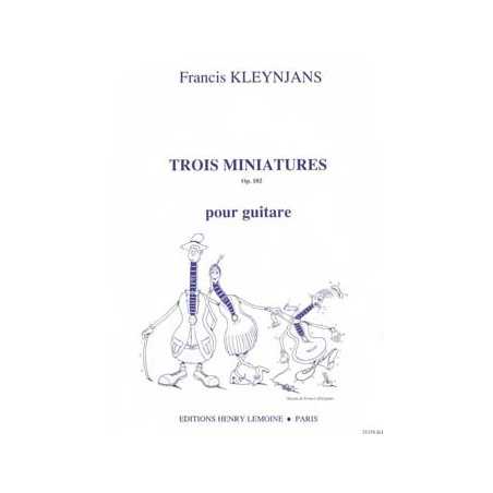 TROIS MINIATURES