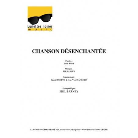 CHANSON DÉSENCHANTÉE