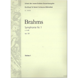 BRAHMS SYMPHONIE NR 1 OP.68 (VIOLON I)