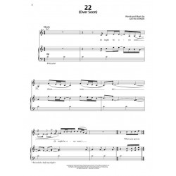 SONGBOOK BON IVER 22 A MILLION
