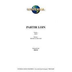 Partition PARTIR LOIN IDEM