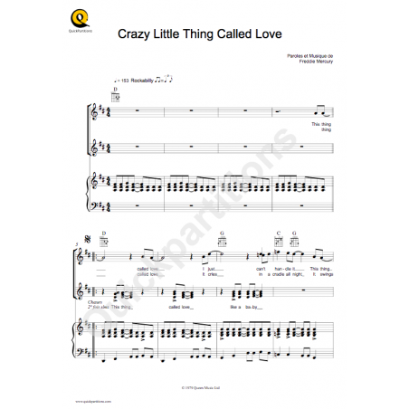 CRAZY LITTLE THING CALLED LOVE