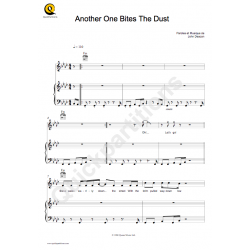 Partition ANOTHER ONE BITES THE DUST Queen