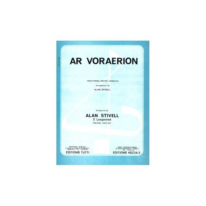 Partition AR VORAERION Alan STIVELL