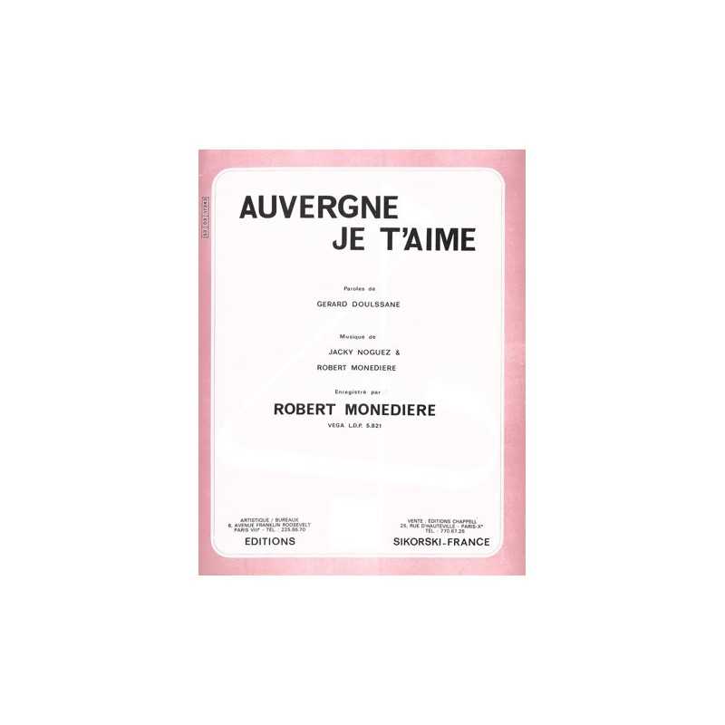 Partition AUVERGNE