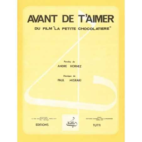 AVANT DE T'AIMER