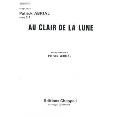 AU CLAIR DE LA LUNE